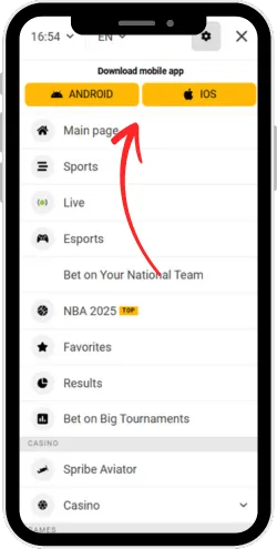 Download the app or open our mobile website