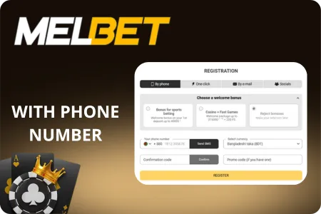 Melbet Register with Phone Number