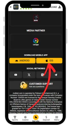 Tap the “Download for iPhone”